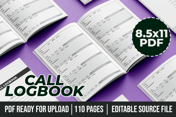 Call Logbook Interior for KDP: A Comprehensive Solution for Your Logging Needs