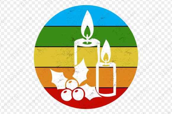 Christmas Candles with Leaves: A Festive Touch