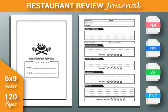 Creating a Professional Restaurant Review Journal with KDP Interior