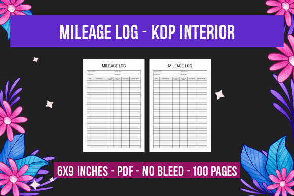 Effortless Mileage Tracking with KDP Interior - Mileage Log