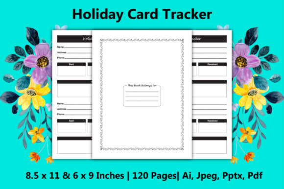 Holiday Card Tracker: A Versatile KDP Interior