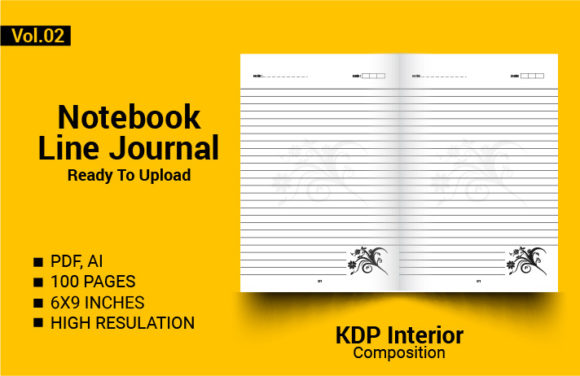 Line Journal for KDP Vol 2: A Comprehensive Tool for Your Publishing Workflow