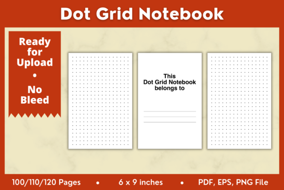 Maximize Your Low-Content Publishing with the Dot Grid Notebook KDP Interior 6x9in