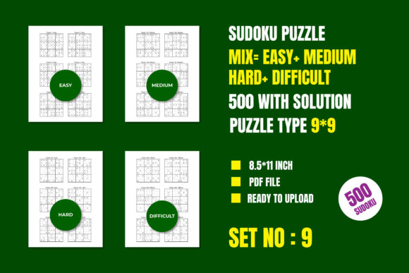 Mix 500 Sudoku Puzzle 9 9, Vol-9: A Comprehensive Guide