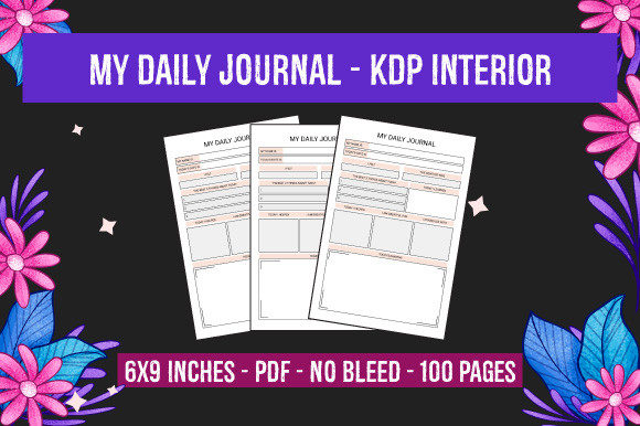 My Daily Journal: A Versatile KDP Interior Solution