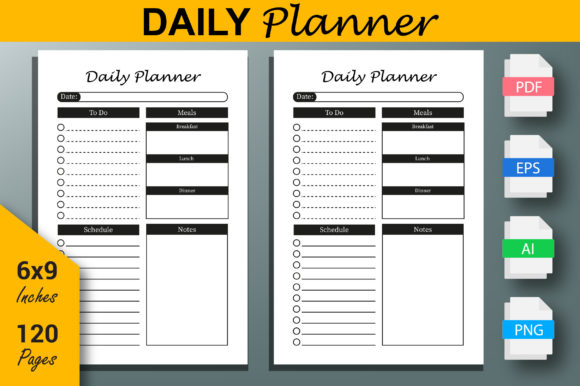 Streamline Your Day with KDP - Daily Planner